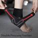 Neuben Fusswickel - Plantar Fasciitis Foot Wraps & Ankle Bandage (Red 2 Pair Size L EU 42-45) | International Shipping Available - Buy Online on GoSupps.com