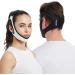 Adjustable Anti-Snoring Chin Strap for CPAP Users - Breathable, Double Adjustable Stop Snoring Solution for Men and Women - White - Buy Online on GoSupps.com
