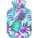 Colorful Watercolor Pineapple Hot Water Bottle - 1L for Pain Relief & Warmth | Naanle International Shipping - Buy Online on GoSupps.com