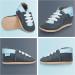 Soft Sole Leather Toddler Shoes for Baby Girl Boy 2-3 Years - Grey Baby Walking Trainers - Buy Online on GoSupps.com