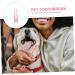 FOMIYES 2pcs Tools Manual Care Puppy Tooth Cleaners Oral Dog Home Soft-bristle Teeth Pet Supplies 1 count (Pack of 1) Pink - Buy Online on GoSupps.com