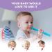 Samar Valley Teething Tubes - Pack of 4 Silicone Baby Straws for Healthy Molar Growth and Motor Control | Includes Cleaning Brush and Variety of Colors for Color Recognition - Buy Online on GoSupps.com