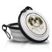 Shih TZU - Foldable portable drinking bowl with carabiner for on the go. Food bowl pet bowl. Handy and unique.