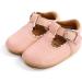 Baby Girls Mary Jane Princess Shoes 12-18 Months - Anti-Slip PU Leather Infant Shoes (D Pink) - Buy Online on GoSupps.com
