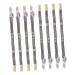 Ipetboom 8pcs Pencil Sharpener Eyebrow Pencil Eyebrow Pen Black Eyebrow Pencil Eyebrow Pencils Miss 1 count (Pack of 1) Coffee