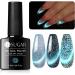 UR SUGAR Reflective Glitter Cat Magnetic Eye Gel Nail Polish Set - Blue Sparkling Shimmery Diamond UV Gel Varnish for Women - Buy Online on GoSupps.com