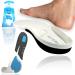 Orthopedic gel-comfort flat feet EU/Sohlen arches to support foot vault moderate arc gel-ders-sinking pillow heel spur support of foot fasciitis heel pain/unisex 41-44/x1