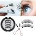 Magnetic Eyelashes Natural Look Reusable Magnetic Eyelashes Kit with Applicator Magnetic Eyelashes without Eyeliner Magnetic Lashes Natural Magnetic Eyelashes 3D Magnetic Eyelashes No Glue Needed - Buy Online on GoSupps.com