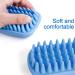 Rubber Dog Bath Brush - Silicone Grooming Curry Brush for Dogs & Cats - Buy Online on GoSupps.com
