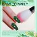 Honey Joy Dip Powder Nail Kit - 4 Colors Mint & Deep Forest Green, Dipping Powder Set - Base Top Coat for Manicure - Salon Quality DIY Nail Art - No LED Lamp Needed - Buy Online on GoSupps.com