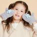MUNSKT Kids Winter Gloves - 3 Pairs Toddler Baby Thick Knitted Mittens for Girls Boys 0-6 Years, Full Finger with Plush Lining and Anti-Lost String - Buy Online on GoSupps.com