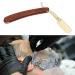 Ergonomic Vintage Beard Razor Stand for Men | Solid Wood & Stainless Steel Holder | Perfect Barber Shop Accessory - Buy Online on GoSupps.com