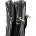 Paul Walter Genuine Leather Black Crossbody Shoulder Bag - Unisex Travel Kit Handbag - Buy Online on GoSupps.com