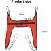 HNYG Hoyer Lift Sling Four Point Support Shower Sling with Commode Cutout for Elderly and Disabled Transfer Sling for Bariatric Home or Medical Use - Buy Online on GoSupps.com