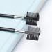 2 PCS Duo Eyebrow Brush Set | Angled Brush & Eyelash Comb | Professional Eye Makeup Tool - Buy Online on GoSupps.com