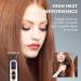 Carmen C81058 Noir Straightening Brush with LED Screen - Black & Rose Gold - Buy Online on GoSupps.com