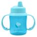 green sprouts Non-spill Sippy Cup | One-way valve for easy transition from bottle | Prevents leaks & encourages sucking, Firm spout made from safer plastic, Dishwasher safe Aqua