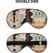SSIMOO Paris Eiffel Tower Sleep Mask - Adjustable & Breathable Eye Mask for Ultimate Comfort | Fashionable Black Design - Buy Online on GoSupps.com