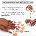 Flexible Practice Hand for Acrylic Nails | 200 Replaceable Nails | Nail Training Mannequin - Buy Online on GoSupps.com