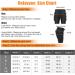 Relaxyee 3D Hip Protection Shorts | Impact-Resistant Compression Trousers for Skiing & Roller-Skating - Buy Online on GoSupps.com