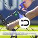 AIMDOR Adjustable Compound Bow Release with D Loop Rope - Blue | Aluminum Alloy Thumb Release for Hunting & Outdoor Activities - Buy Online on GoSupps.com