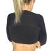 CzSalus Flat Knit High Compression Mini Top & Massaging Arm Sleeves for Lipedema & Lymphedema - Black Small-Medium - Buy Online on GoSupps.com