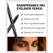LYSdefeu Gel Eyeliner - 2 Pcs Black Waterproof Smudge-proof Matte Gel Eyeliner Pencil Fade-Proof Eye Liner Pencil Soft Smooth Easy-to-Sharpen Pencil for Women Cat Eye/Smoky Eye Makeup with Sharpener - Buy Online on GoSupps.com
