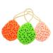 FRCOLOR 3pcs Girl Face Cleaner Face Scrubber Face Washing Supplies Face Washing Tool Travel Take a Bath Sponge Bath Ball