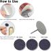100pcs Foot File Sandpaper Disc | Replaceable Sanding Pads for Electric Foot Rasp Files | Callus & Dead Skin Removal Pedicure Tools - 120 Grit - Pack of 1 - Buy Online on GoSupps.com