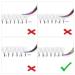 EMEDA Thin Base 6D Premade Fans Volume Lash Extensions - 6D-0.07-C 9-15mm - Buy Online on GoSupps.com