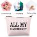 All My Diabetes Shit Bag - Funny Diabetic Gift - Pink Diabetes Carrying Bag for Travel - Emergency Patient Pouch - Buy Online on GoSupps.com
