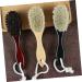 Frcolor Mustache & Beard Brush Stand | Wooden Hairbrush Holder for Men - 20x5cm - Buy Online on GoSupps.com