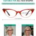 Eyekepper Cateyes Women's Reading Glasses - Red-Transparent 1.75 Strength | Stylish & Comfortable Eyewear - Buy Online on GoSupps.com