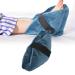 Heel Protector Cushion Thick Soft Pain Relief Heel Protector Pillows Heel Protector Pillow Off Loading Heel Boot Heel Protectors with Standard Size for Pressure Sores Bedsores Decubitus