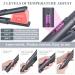Buy Cordless 2-in-1 Hair Straightener & Curler | Portable Mini Ceramic Flat Iron | 5000mAh USB-C Rechargeable | Quick Heat Travel-Friendly Tool - Gray - Buy Online on GoSupps.com