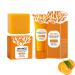 Natural Orange Peeling Gel & Soap Orange Exfoliating Brightening Soap Face and Body Exfoliating ScrubGel Deep Cleansing and Moisturizing