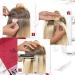 Moresoo Tape in Extensions - Real Hair Ombre Brown to Caramel Blonde - 30 cm 20 Pieces - Invisible Tape Extensions #P4/27 for International Shipping - Buy Online on GoSupps.com
