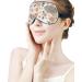 Retro Flower Moth Sleeping Mask | Adjustable Spider Web Eye Cover for Men Women & Kids | Light-Blocking Sleep Mask for Halloween - Buy Online on GoSupps.com