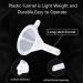 RIIEYOCA 12 Piece Portable Travel Liquid Clear Plastic Packaging Bag Combo with Funnel, Dropper, and Brush - Ideal for Shampoo, Shower Gel, Hand Sanitizer, and Daily Necessities - Buy Online on GoSupps.com