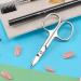 Jarvistar Rustproof Stainless Steel Nail Scissors - Sharp Curved Cutting Edge for Men & Women - Perfect for Nails Cuticles & Pedicures - 93 mm Tower Tip - Buy Online on GoSupps.com