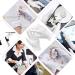 White Cotton Moisturizing Gloves for Women - 10 Pairs | Soft, Elastic Skincare & Working Gloves for Dry Hands, Jewelry Inspection | One Size Fits Most - Buy Online on GoSupps.com