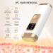 CURT IPL Hair Removal Device with Ice Cooling - 999,900 Light Pulses, 3 Functions, 5 Energy Levels - Permanent & Painless Hair Removal for Body, Legs, Armpits - White - Buy Online on GoSupps.com