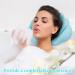 Inflatable Terry Cloth Bath Pillow Set - Neck Support & Spa Comfort in Large and Small Sizes - Blue - Buy Online on GoSupps.com