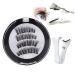 ZZCV Koleen Made Magnetic Eyelashes Koleen Magnetic Lashes Koleen Magnetic Eyelashes Pro Koleen Eyelashes Reusable & Waterproof Magnetic Eyelashes with Applicator False Lashes (Natural)