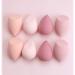 8-Piece Pink Makeup Sponge Set - Beauty Blender for Foundation Powder & Liquid - Flawless Application - Buy Online on GoSupps.com