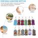 EXCEART 36pcs Perfume Bottle Plastic Keychain Refillable Bottle Refillable Bottles - Buy Online on GoSupps.com