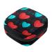Guantierendiy Electrocardiogram Sanitary Napkin Storage Bag Large Capacity Menstrual Cup Pouch Girls Travel Portable Small Makeup Sanitary Pads Organizer Color 5