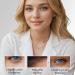LXZJJM Bifurcated Water Eyebrow Pencil Liquid Eyebrow Pen Waterproof Brow Pen with Micro-Fork Tip Creates Natural Looking Brows Effortlessly (#01 Black) - Buy Online on GoSupps.com