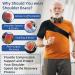 Buy Shoulder Brace | Compression Sleeve Support for Torn Rotator Cuff Shoulder Pain Bursitis One Size Fits All Fast International Shipping - Buy Online on GoSupps.com