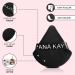 ANA KAY Premium Makeup Powder Puff Set - 6 Pack Black Triangle Puffs for Setting & Foundation Makeup - Buy Online on GoSupps.com